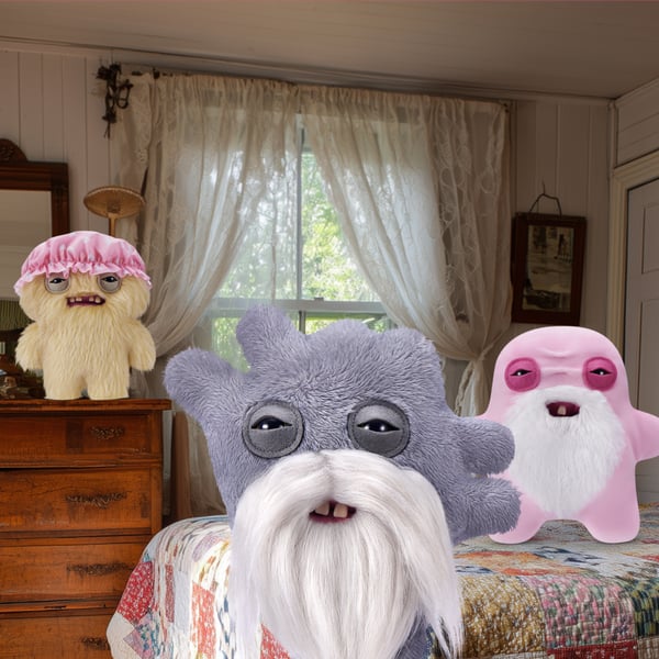 Hug-A-Lumps Fuggler Old Fogies 23 cm sortiment (Captain Cardiac)