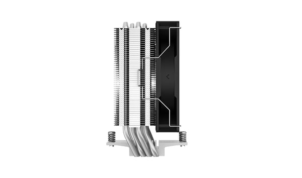 DeepCool AG400 Processor Luftkøler 12 cm Sort, Stål