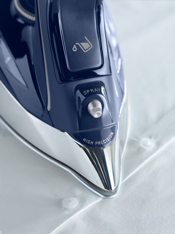 Rowenta DW8215 Torr & Ångstrykjärn Stryksula Microsteam 400 HD Laser 2800 W Blå