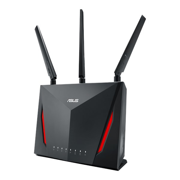 ASUS RT-AC2900 trådløs router Gigabit Ethernet Dual-band (2,4 GHz / 5 GHz) Sort