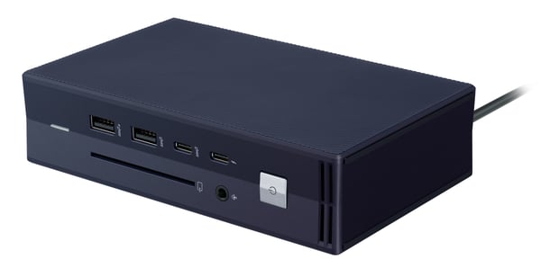 ASUS SimPro Dock 2 Ledningsført Thunderbolt 3 Sort, Blå