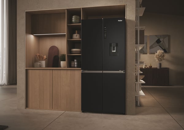 Haier HCR3818EWPT Vapaasti seisova 463 L Antrasiitti