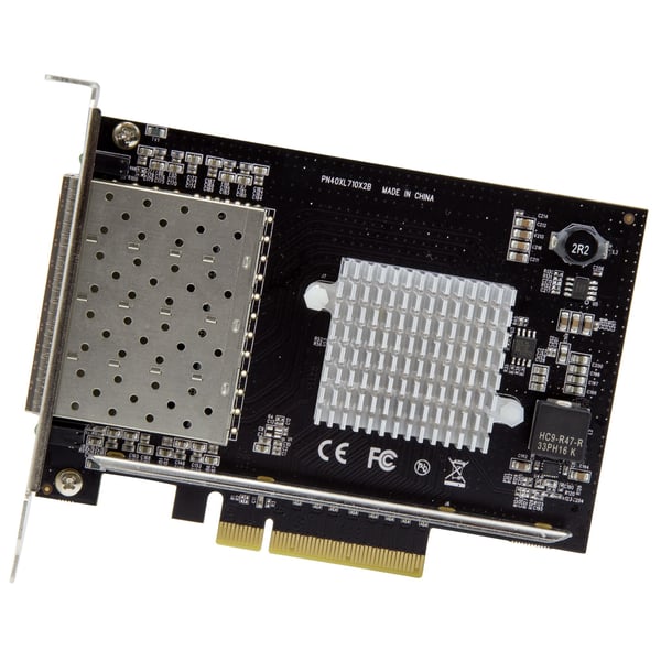 StarTech.com SFP+-servernätverkskort med fyra portar - PCI Express - Intel XL710-chip