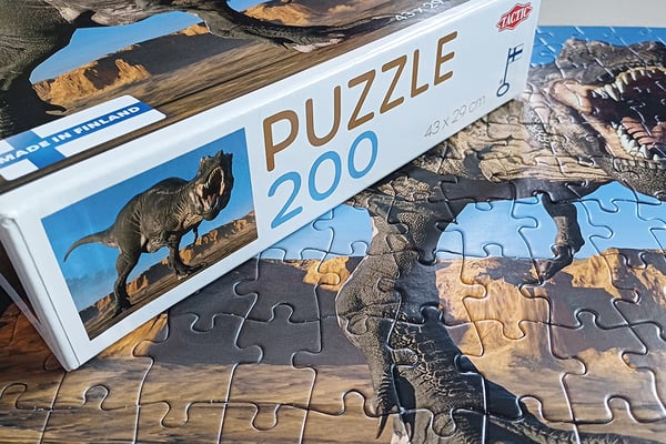Tactic Puzzle Lovers Tyrannosaurus 200 pcs puzzle