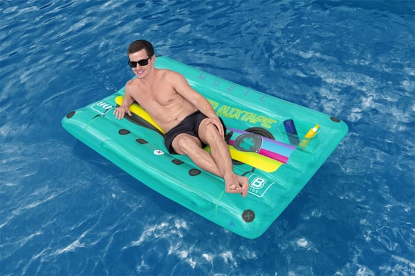 Bestway 43649 / 23 pool- och badmadrass Multifärg Bild