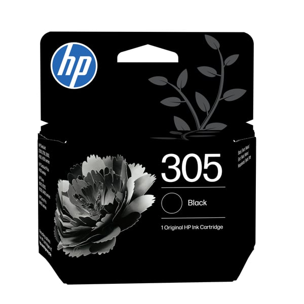 HP Original 305-blækpatron, sort HP Original 305-blækpatron, sort