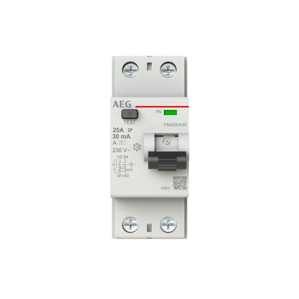 AEG FN225/A30 kredsløbsafbryder Reststrøm enhed AEG FN225/A30 kredsløbsafbryder Reststrøm enhed