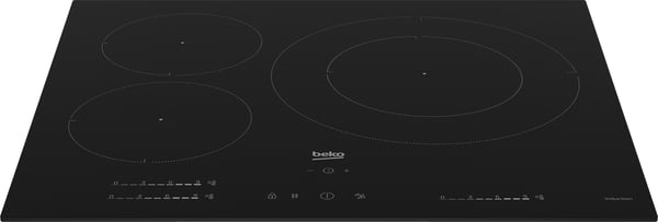 Beko HII 63720 UT spishällar Svart Inbyggd 60 cm Induktionshäll med zon 3 zone(s)