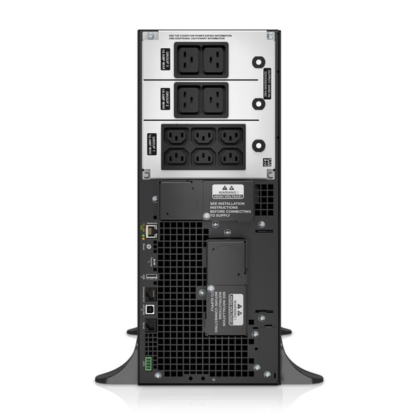 APC Smart-UPS On-Line UPS-virtalähde Taajuuden kaksoismuunnos (verkossa) 6 kVA 6000 W 10 AC-pistorasia(a)