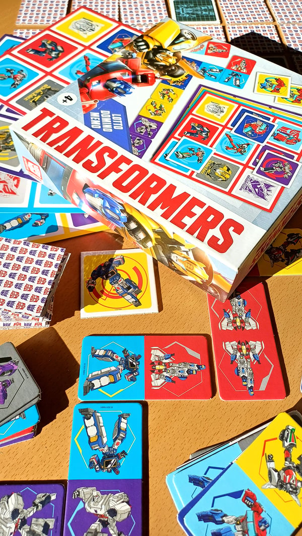 Tactic Peppa Pig Transformers 3 in 1 Lotto, Domino, Memo