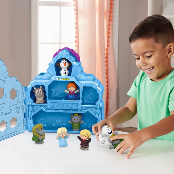 Fisher-Price Little People Disney Frozen Carry Along Castle Case by