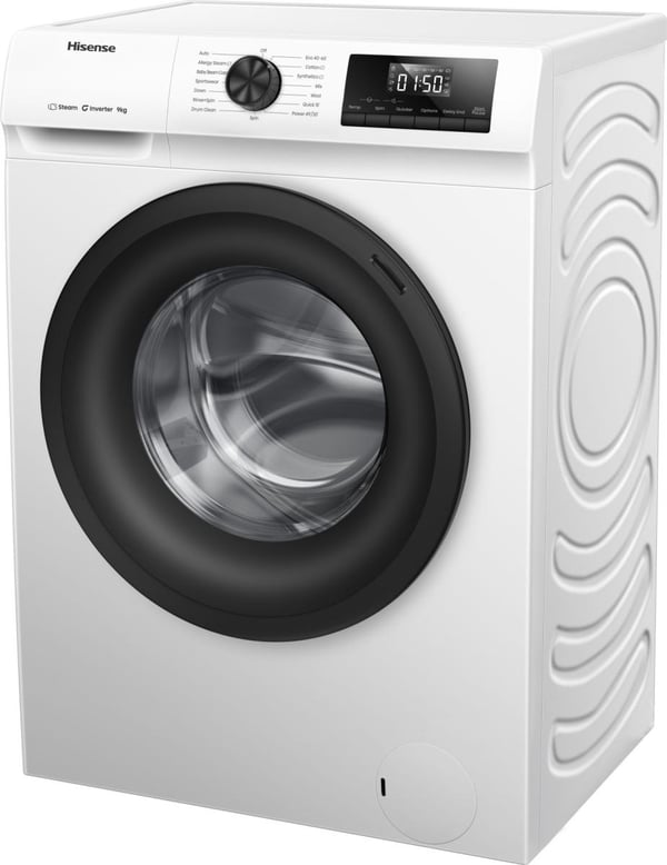 Hisense WF1Q9041BW vaskemaskine Front-læsning 9 kg 1400 rpm Hvid