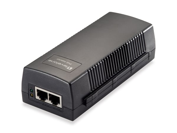 LevelOne POI-3010 PoE-adapters Snabb Ethernet, Gigabit Ethernet 52 V