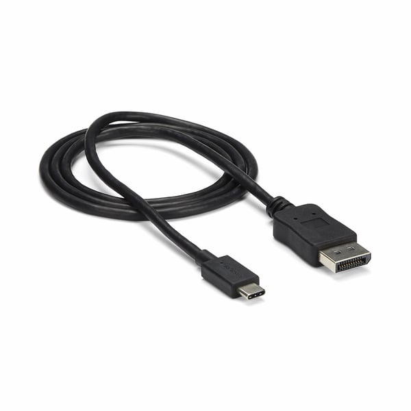 StarTech.com 1m USB-C till DisplayPort 1.2-kabel 4K 60Hz, USB-C till DisplayPort-adapterkabel HBR2,