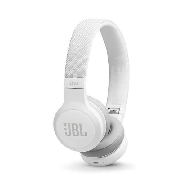 JBL Live 400BT Headset Kabel & Trådlös Huvudband Samtal/musik Bluetooth Vit