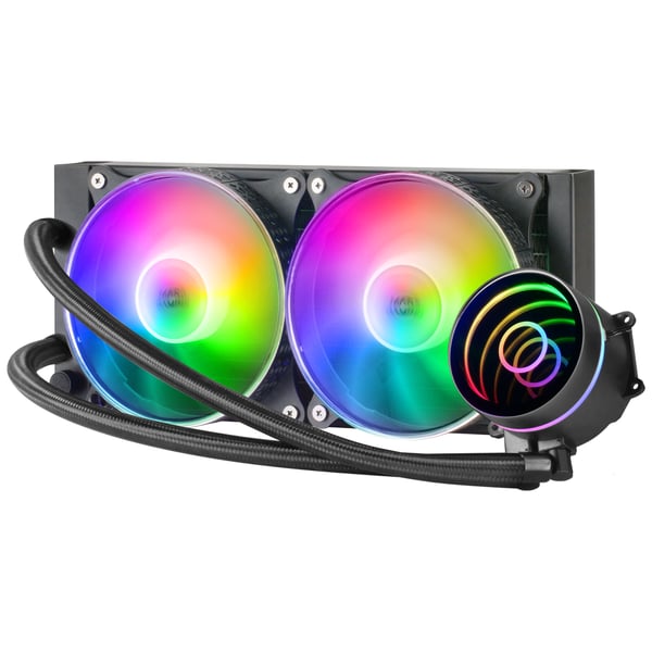 Mars Gaming MLONE240 kylsystem för dator Processor Vätskekylningskit 12 cm Svart 1 styck