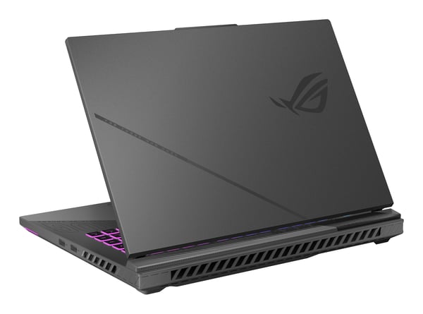 ASUS ROG Strix G16 G614PR-RV075W AMD Ryzen™ 9 8940HX Laptop 40,6 cm (16") WUXGA 32 GB DDR5-SDRAM 1 TB SSD NVIDIA GeForce RTX 5070 Ti Wi-Fi 6E (802.11ax) Windows 11 Home Grå