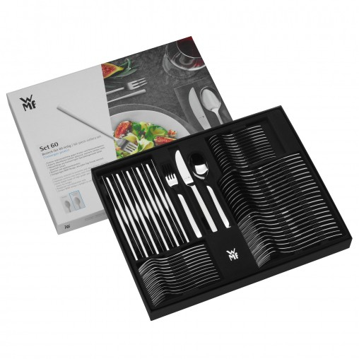 WMF 1178009990 bestiksæt 60 stk Rustfrit stål