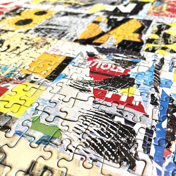 Tactic Poster Collage 1000 pcs Puslespil 1000 stk Kunst