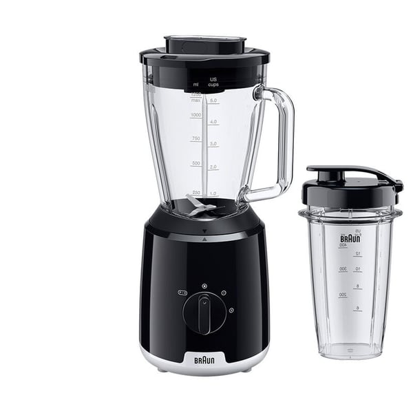 Braun JB1051 1,25 L Pöydällä pidettävä tehosekoitin 600 W Musta