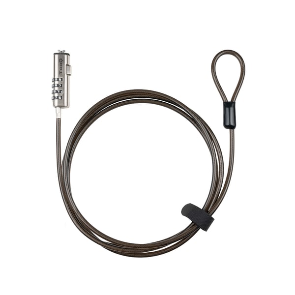 TooQ TQCLKC0035-G kabellås Grå 1,5 m