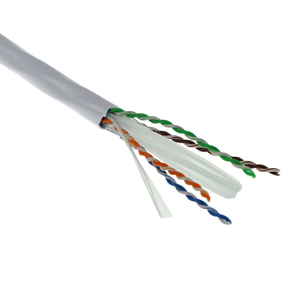 ACT XS6105 netværkskabel Grå 500 m Cat6a U/UTP (UTP)