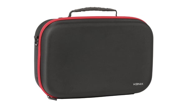 Konix KX MY SWITCH BIG CARRY CASE Hårdt etui Nintendo Sort, Rød
