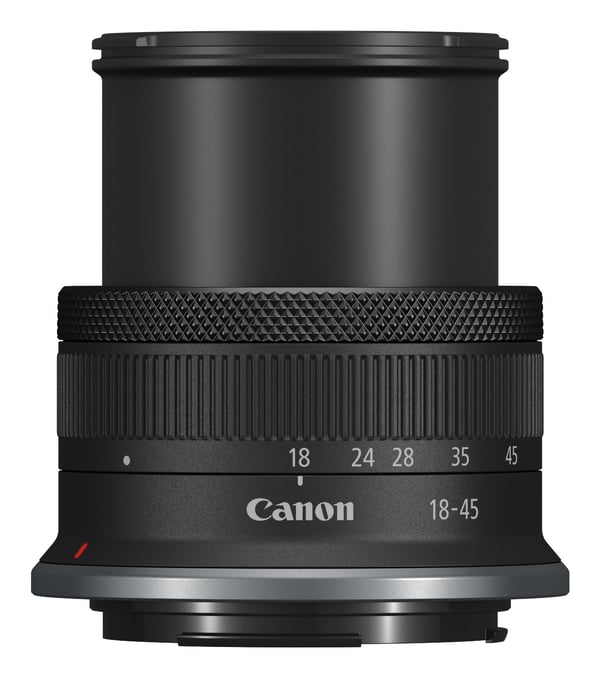 Canon RF-S 18-45 mm f4.5-6.3 IS STM MILC Vakiozoom-objektiivi Musta