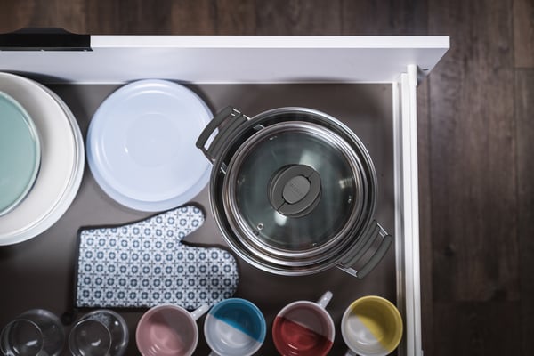 Tefal Opti'Space G7376S44 pannu- ja kattilasarja 6 kpl