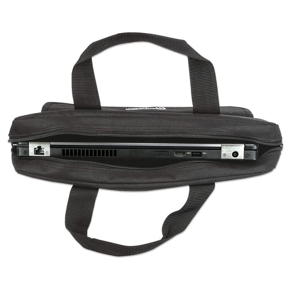Manhattan 439893 taske og etui til laptop 35,8 cm (14.1") Brevtaske Sort