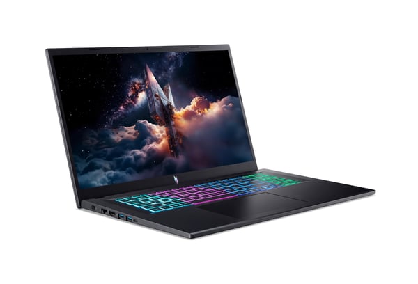 Acer Nitro V 17 Intel ANV17-I31-94F9 Intel Core 9 270H Bärbar dator 43,9 cm (17.3") Full HD 16 GB DDR5-SDRAM 1 TB SSD NVIDIA GeForce RTX 5070 Wi-Fi 6 (802.11ax) Windows 11 Home Svart QWERTZ tyska