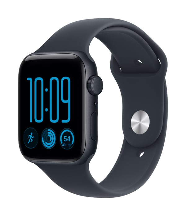 Apple Watch SE (3nd generation) OLED 44 mm Digital 368 x 448 pixel Berøringsskærm Marineblå Wi-Fi GPS (satellit)