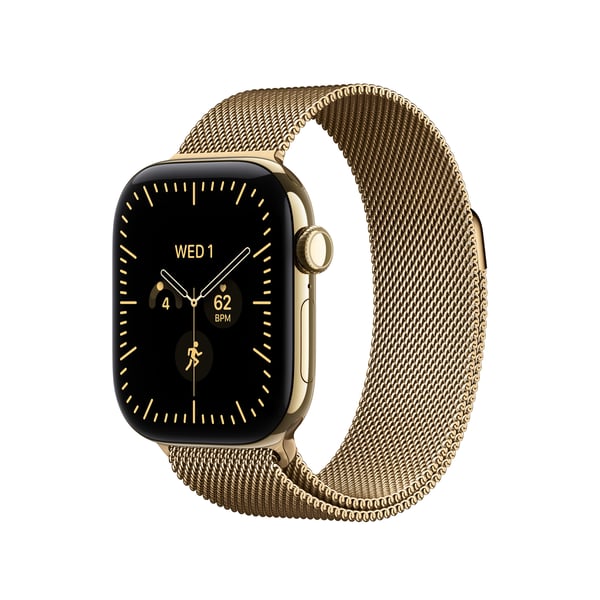 Apple Milanorem i farven skinnende guld, 42 mm