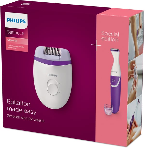 Philips Satinelle Essential BRP505/00 Kompakt epilator med ledning