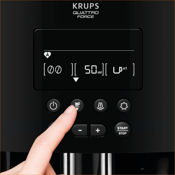 Krups Arabica YY3074FD kahvinkeitin Täysautomaattinen Espressokone 1,7 L