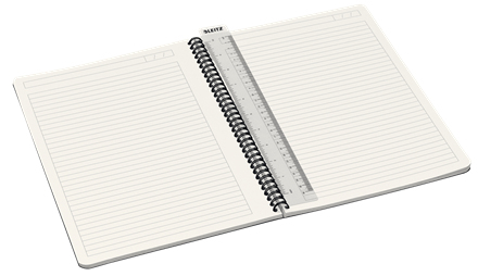 Leitz 44960035 blok og notesblok A4 90 ark Blå, Grå