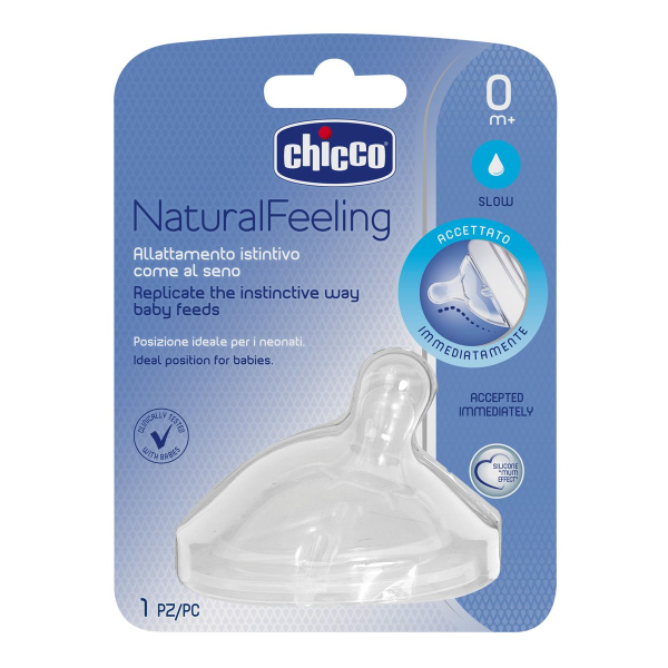 Chicco 00081011100000 tuttipullon tutti Silikoni Pyöreä Hidas virtaus