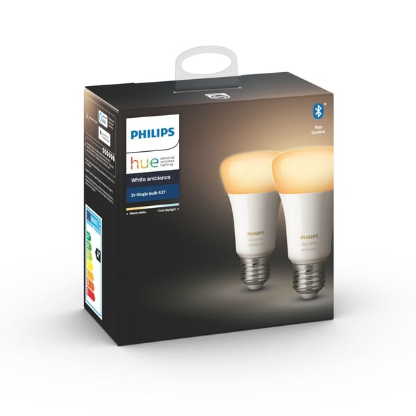 Philips Hue White ambiance 2 kpl:n pakkaus E27
