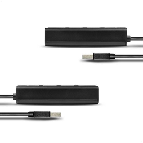 Axagon HUE-S2BP gränssnittshubbar USB 3.2 Gen 1 (3.1 Gen 1) Type-A 5000 Mbit/s Svart