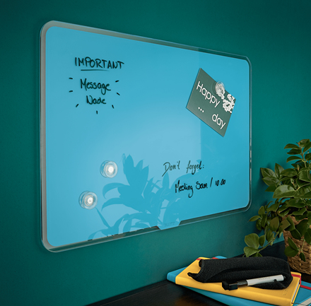 Leitz Cosy magnetisk glas whiteboardtavle 800x600mm