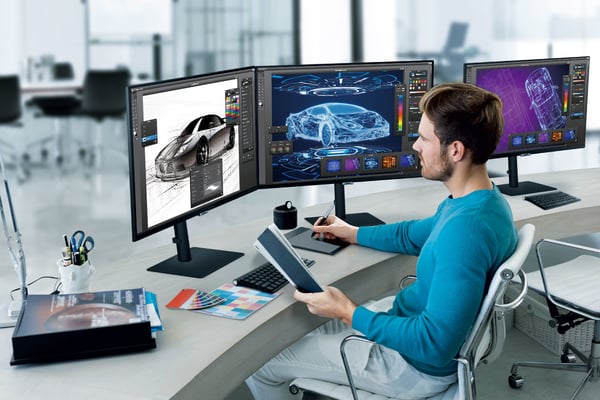 Samsung LS27B800PXU platta pc-skärmar 68,6 cm (27") 3840 x 2160 pixlar 4K Ultra HD LCD Svart