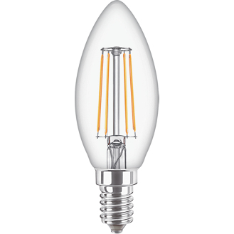 Philips 34726700 LED-lampe Varm hvid 2700 K 4,3 W E14 F