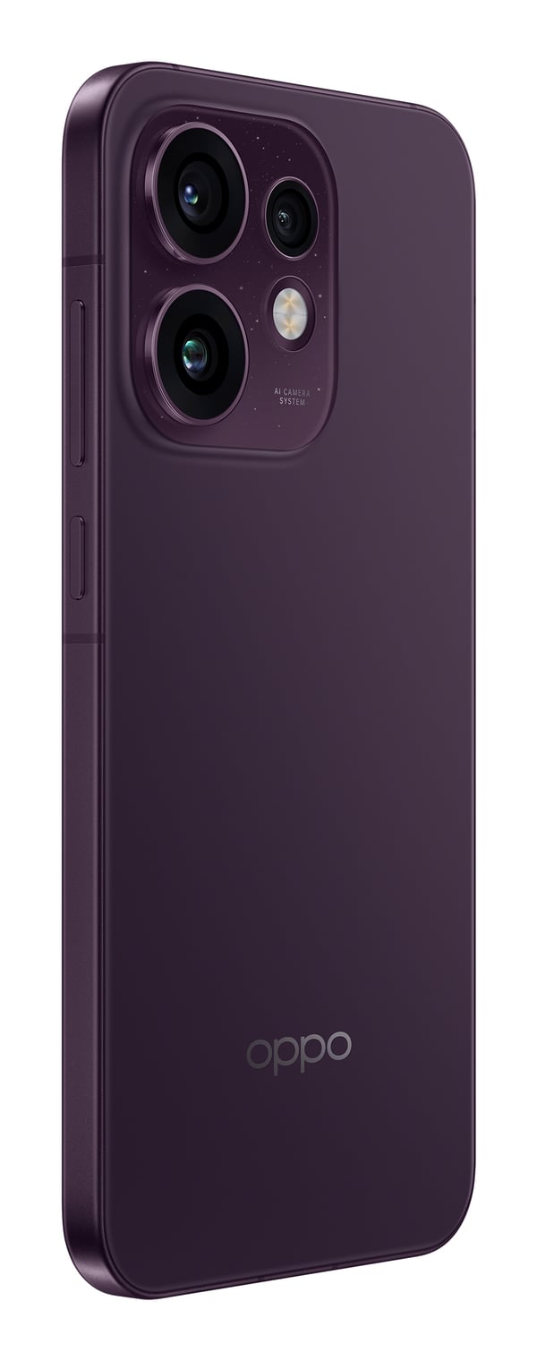 OPPO Reno16 5G Purple Black Box 16,1 cm (6.32") Dual SIM Android 16.0 USB Type-C 8 GB 512 GB 6000 mAh Lilla
