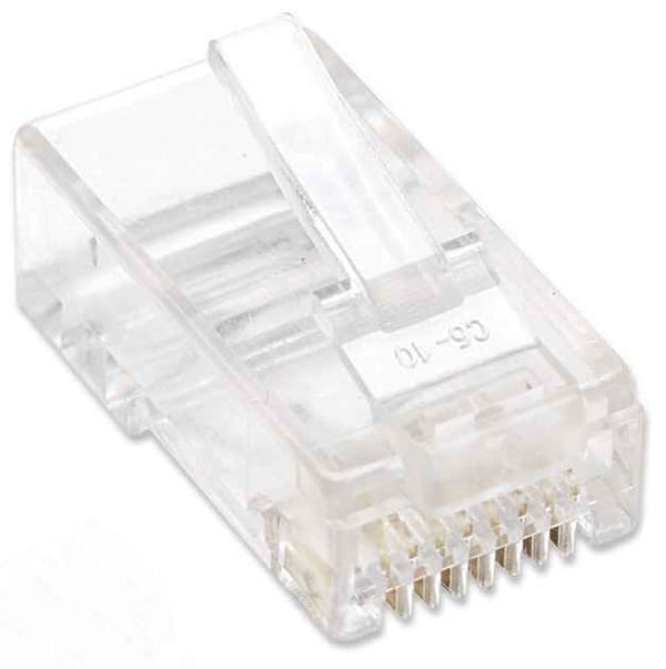Intellinet 502399 liitinjohto RJ-45 Läpinäkyvä