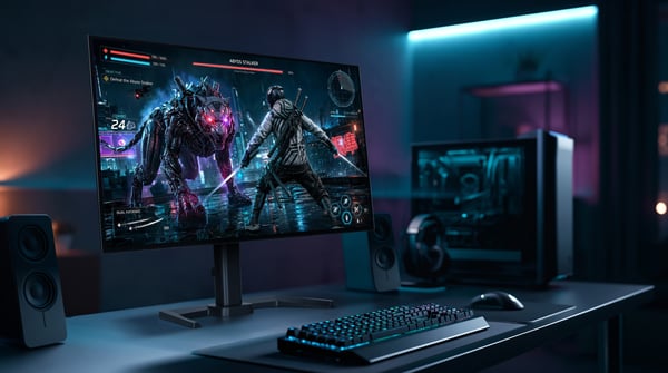 iiyama G-MASTER GOB2701QSC-B1 computerskærm 68,6 cm (27") 2560 x 1440 pixel 2K Ultra HD OLED Sort