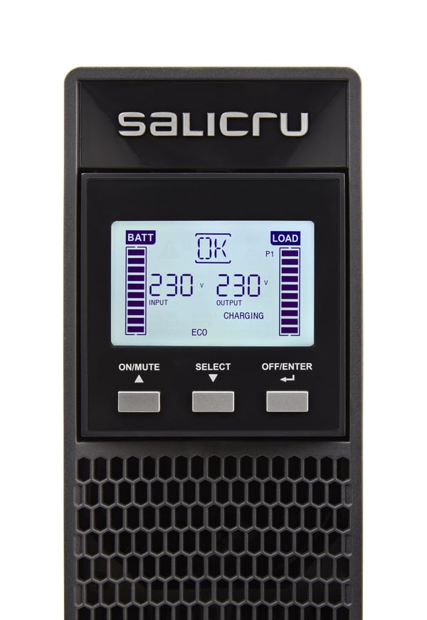 Salicru 6A0CA000005 UPS-enhed Interaktivt indgangsstik 3 kVA 2700 W 9 AC stikkontakt(er)