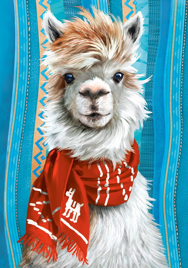 Castorland I am the Llama 500 pcs Puslespil 500 stk Dyr