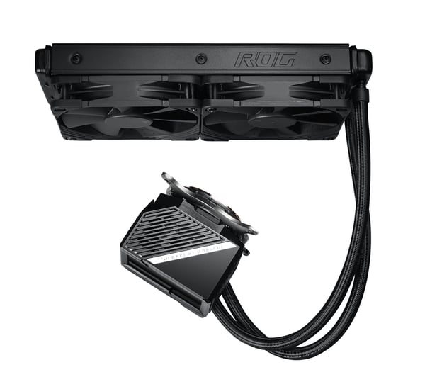ASUS ROG RYUJIN II 240 Processor Allt-i-ett vätskekylare 12 cm Svart 1 styck