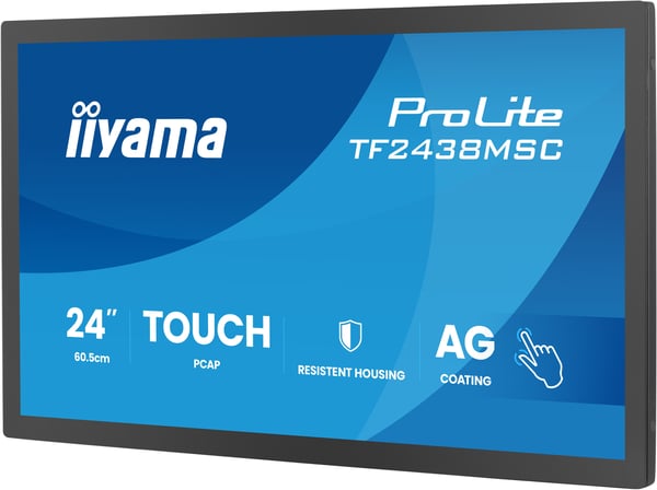 iiyama TF2438MSC-B2 pekskärmsstyrningspanel 60,5 cm (23.8") 1920 x 1080 pixlar