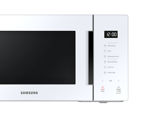 Samsung MG23T5018CW Musta, Valkoinen Grillimikroaaltouuni Pöytämalli 23 L 800 W